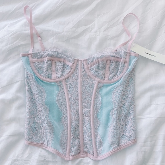 Out from under modern love corset blue pink sky - Picture 2 of 5
